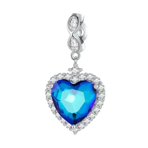 (Bild für) Pandora Blaues Herz - BSC775