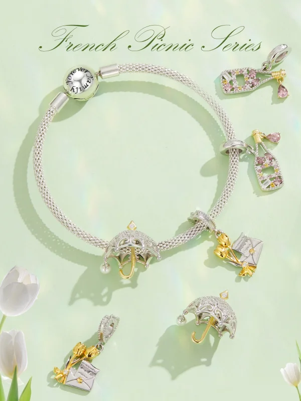 (Bild für) Pandora Charm Champagne - BSC863 - Ansicht 2