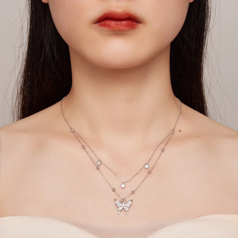(Bild für) Pandora Doppelkette - BSN308 - Ansicht 6