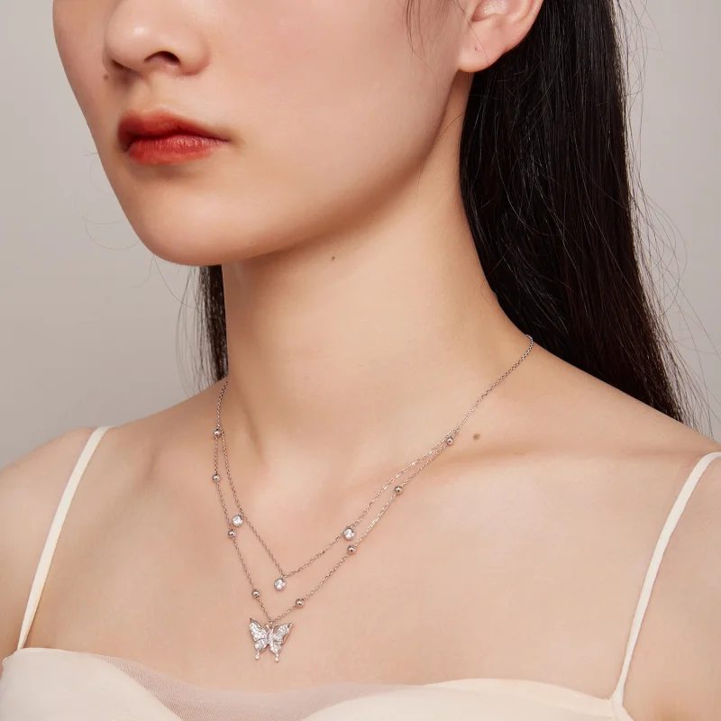 (Bild für) Pandora Doppelkette - BSN308 - Ansicht 7