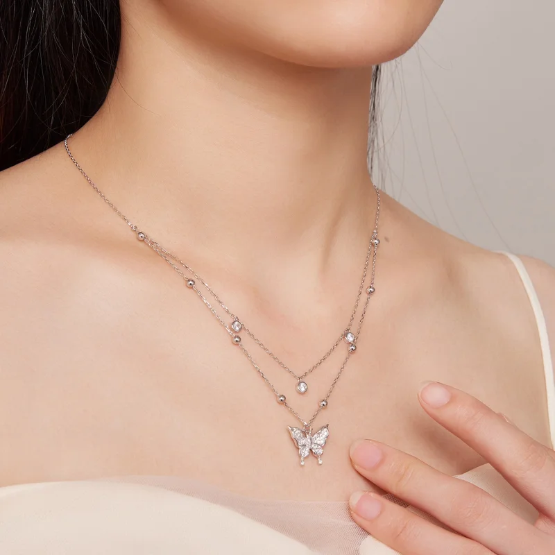 (Bild für) Pandora Doppelkette - BSN308 - Ansicht 8