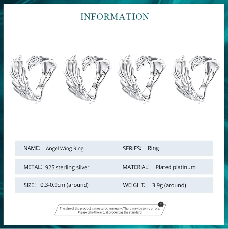 (Bild für) Pandora Engel Ring - BSR322 - Ansicht 3