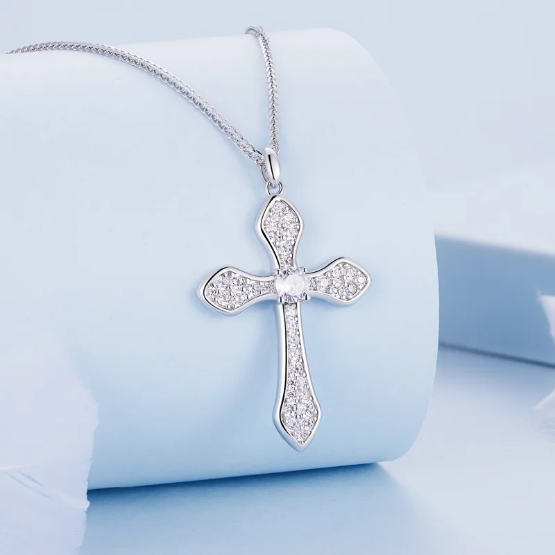 (Bild für) Pandora Kreuz Kette - BSN303 - Ansicht 2