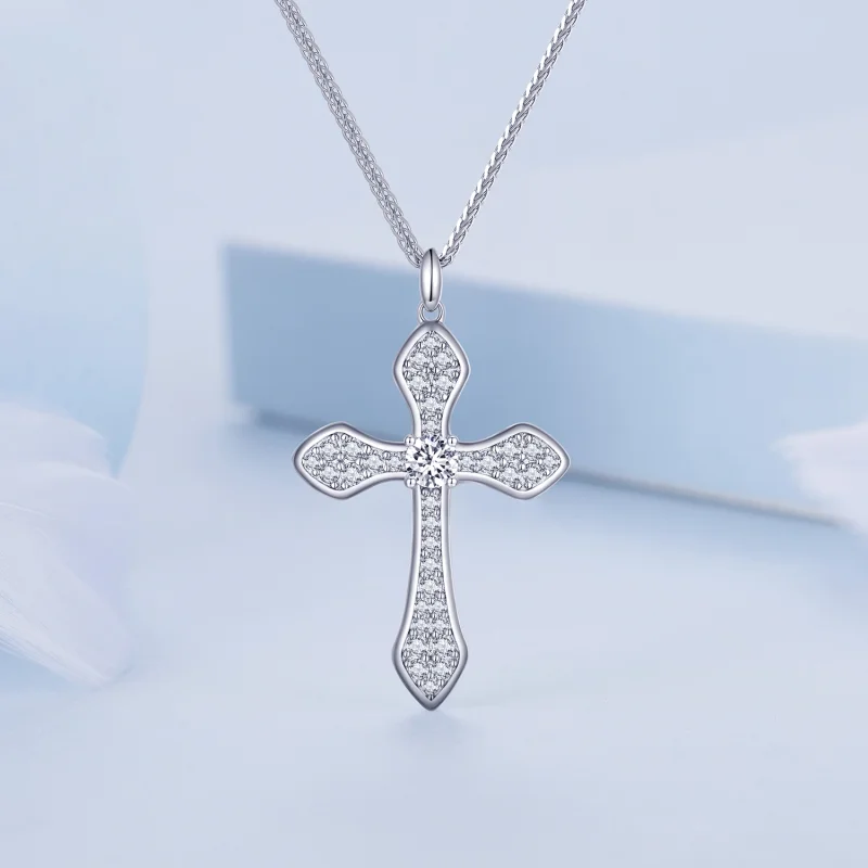 (Bild für) Pandora Kreuz Kette - BSN303 - Ansicht 3