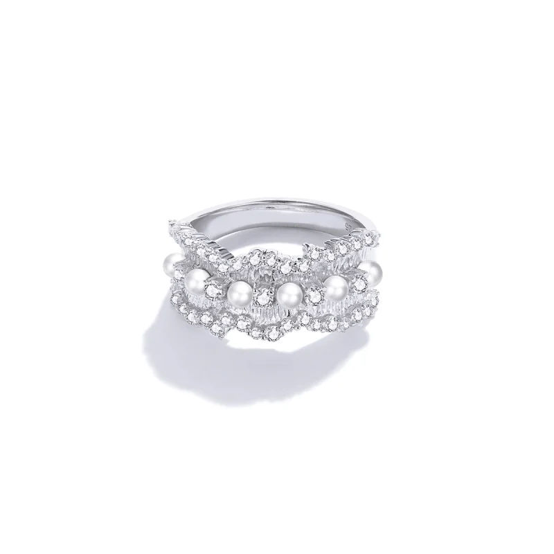 (Bild für) Pandora Prinzessin Ring - BSR187 - Ansicht 9