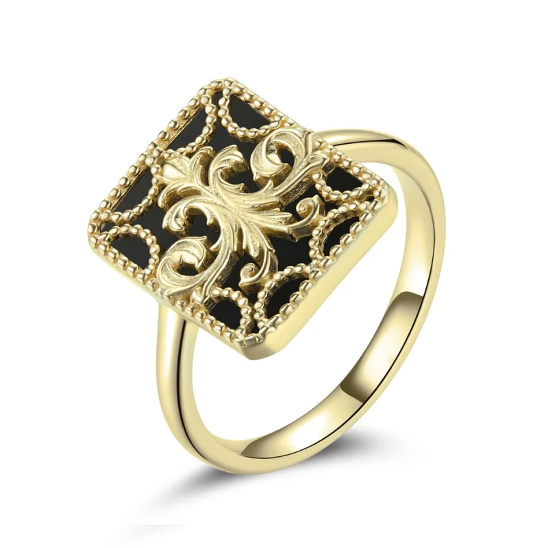(Bild für) Pandora Ring Eckig - BSR189 - Ansicht 5