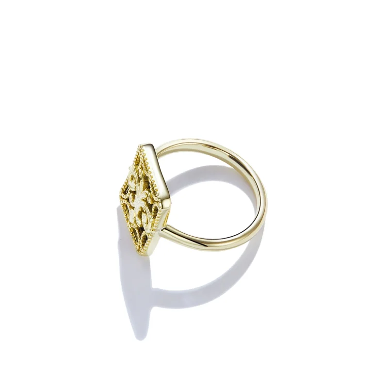 (Bild für) Pandora Ring Eckig - BSR189 - Ansicht 10