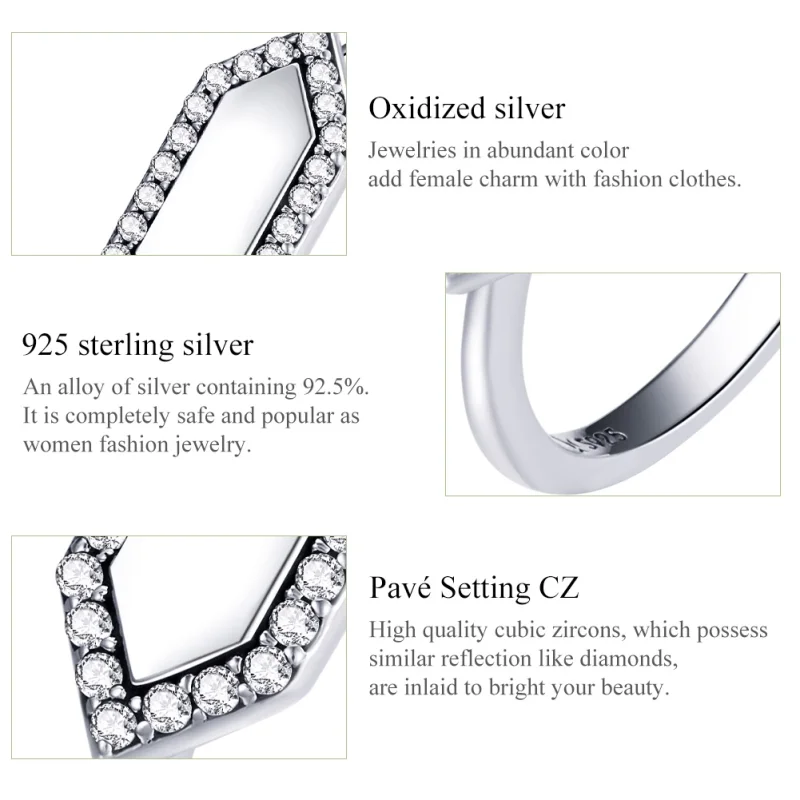 (Bild für) Pandora Ring Funkelnde - SCR701 - Ansicht 4