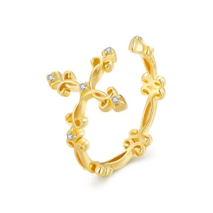 (Bild für) Pandora Ring Gelbgold - BSR041-B