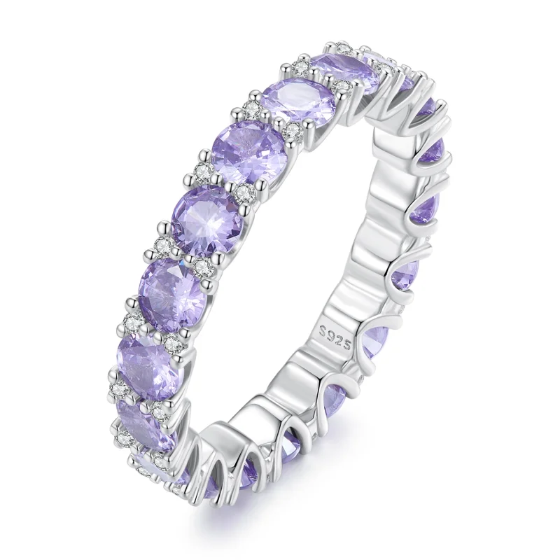 (Bild für) Pandora Ring Lila - BSR340 - Ansicht 3