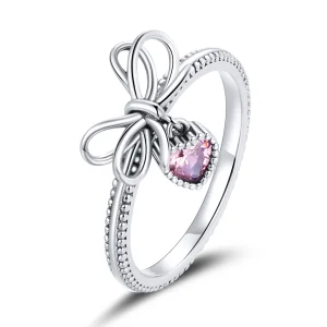 (Bild für) Pandora Ring Schleife Silber - SCR682