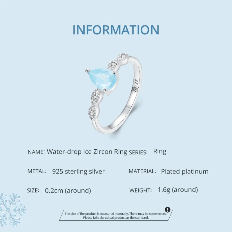(Bild für) Pandora Ring Tröpfchen - BSR331 - Ansicht 2