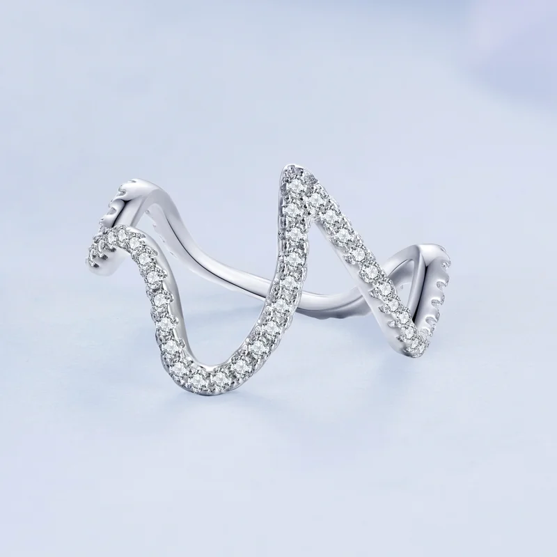 (Bild für) Pandora Ring Zick Zack - BSR314 - Ansicht 3