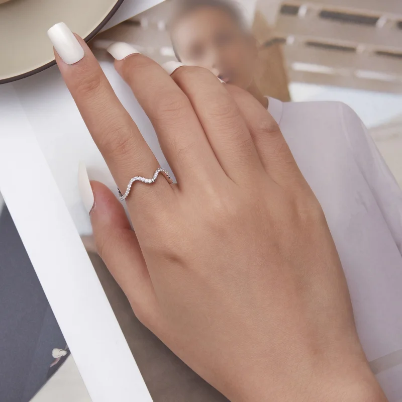 (Bild für) Pandora Ring Zick Zack - BSR314 - Ansicht 5
