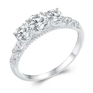 (Bild für) Pandora Style 3-Stein-Ring - MSR009