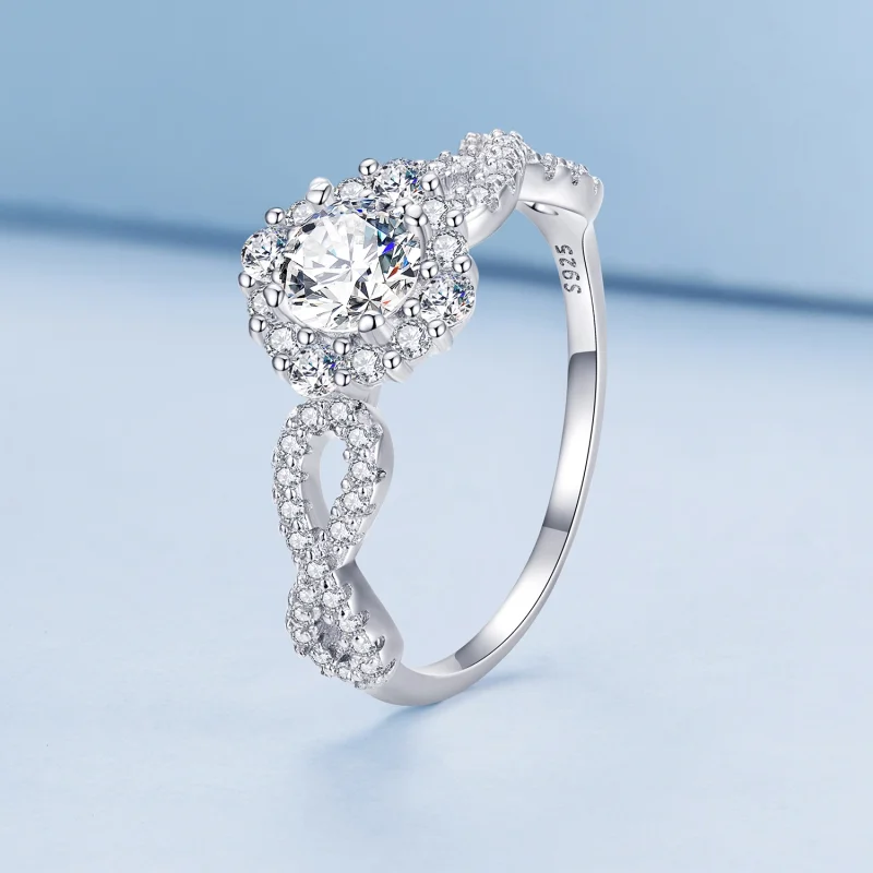 (Bild für) Pandora Style Classic Elegance Ring Clear Cz - BSR352 - Ansicht 2