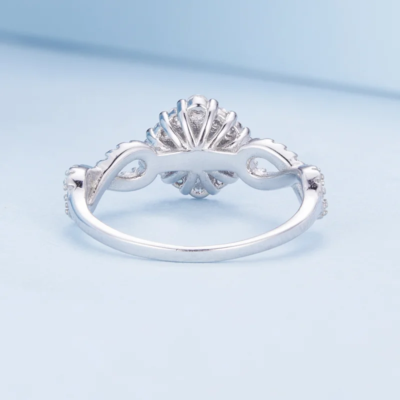 (Bild für) Pandora Style Classic Elegance Ring Clear Cz - BSR352 - Ansicht 4