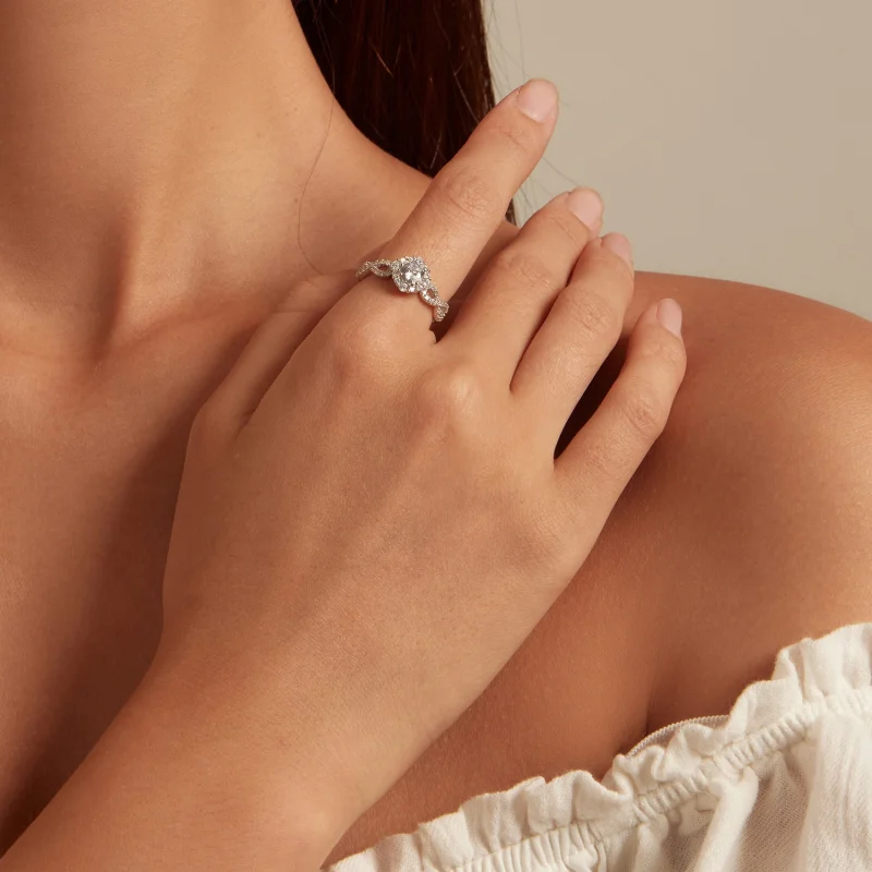 (Bild für) Pandora Style Classic Elegance Ring Clear Cz - BSR352 - Ansicht 5