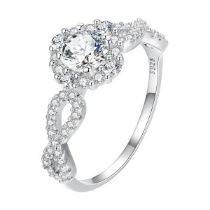 (Bild für) Pandora Style Classic Elegance Ring Clear Cz - BSR352