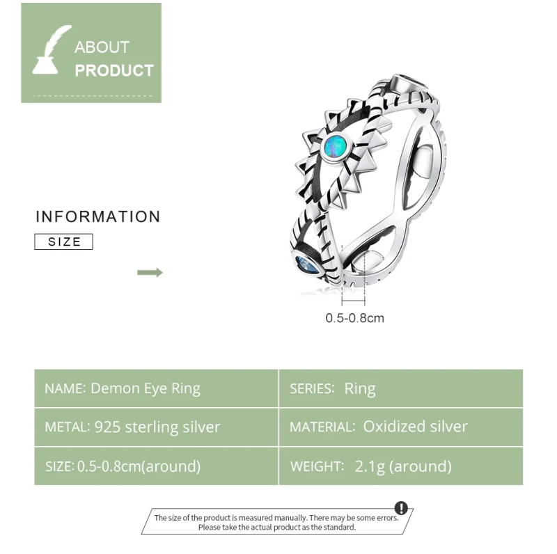 (Bild für) Saphir Ring Pandora - SCR800 - Ansicht 3