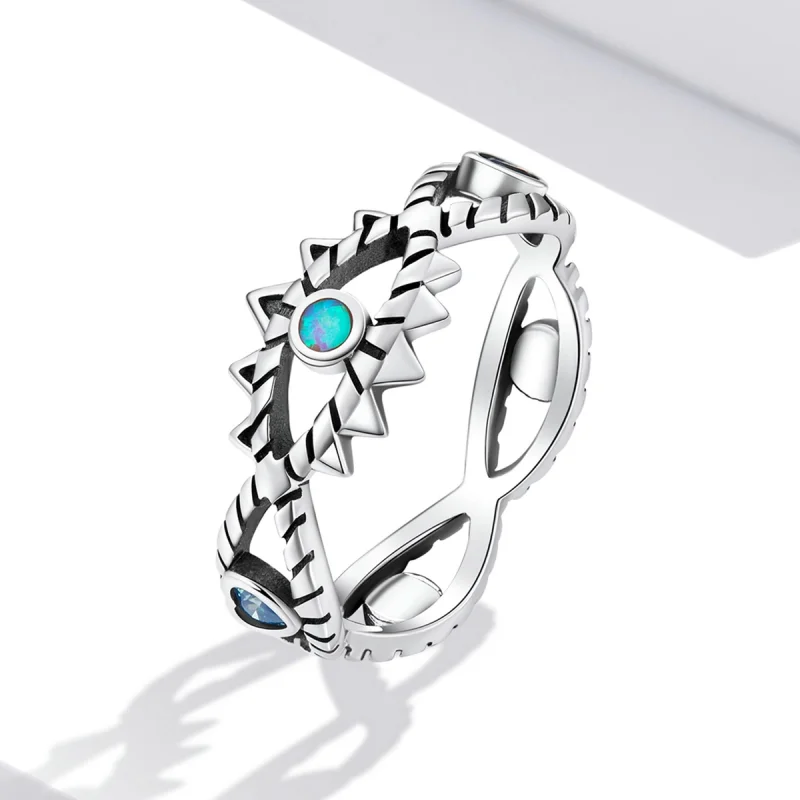 (Bild für) Saphir Ring Pandora - SCR800 - Ansicht 2