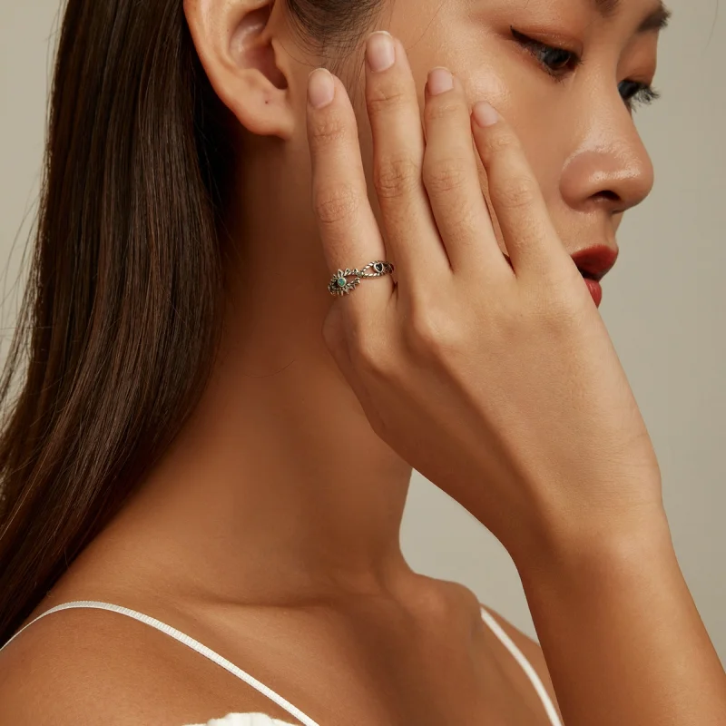 (Bild für) Saphir Ring Pandora - SCR800 - Ansicht 10