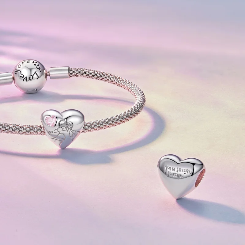 (Bild für) Seelenverwandter-Charm im Pandora-Stil - BSC772 - Ansicht 4