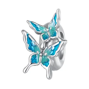 (Bild für) Spacer-Charm im Schmetterlingsstil im Pandora-Stil - BSC789