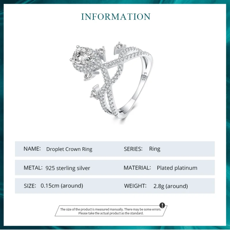 (Bild für) Tiara-Ring im Pandora-Stil - BSR368 - Ansicht 6