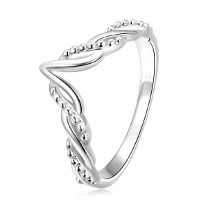 (Bild für) Tiara Wishbone-Ring im Pandora-Stil - BSR258