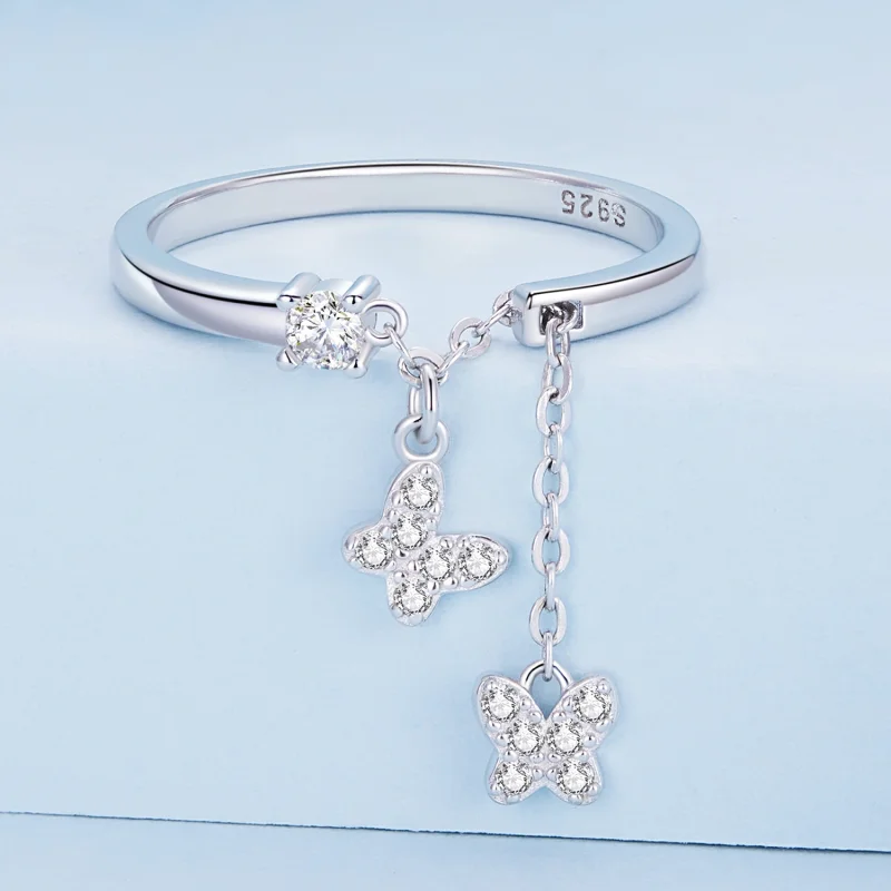 (Bild für) Verstellbare Ringe im Pandora-Stil - BSR349 - Ansicht 2