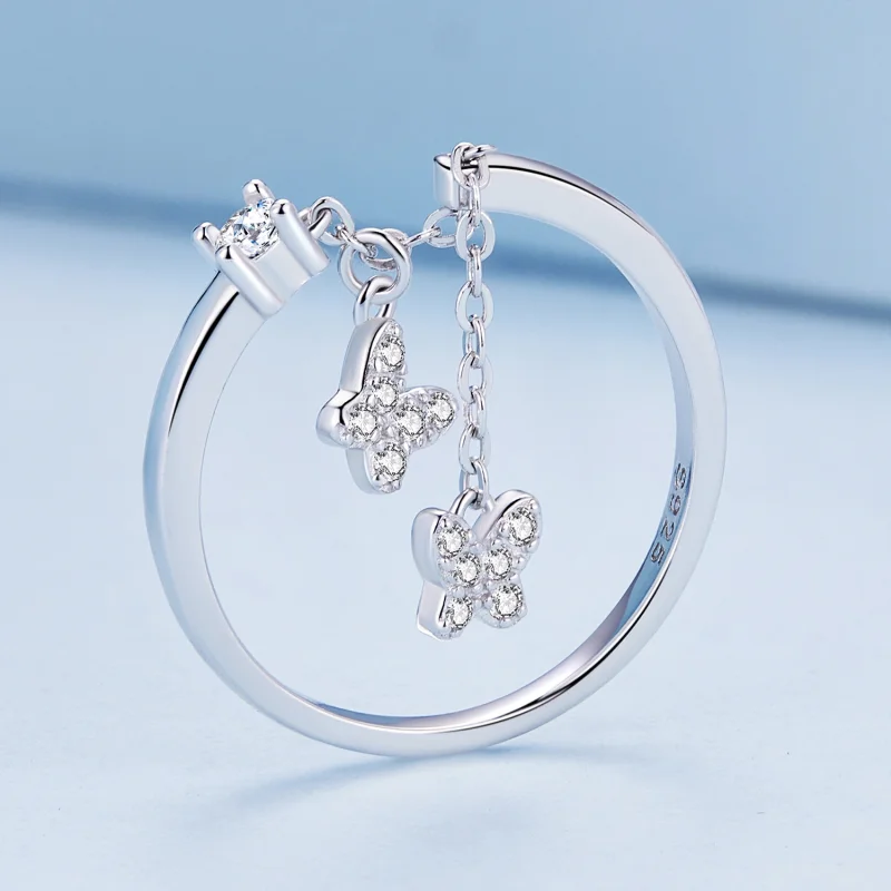 (Bild für) Verstellbare Ringe im Pandora-Stil - BSR349 - Ansicht 3