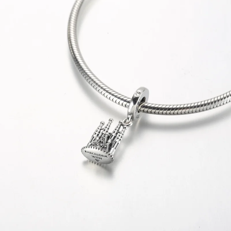(Bild für) Pandora Barcelona Monument Anhänger - 792709C01 - Ansicht 4