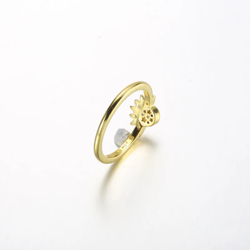 (Bild für) Pandora Celestial Sparkling Sun Ring - 162674C01 - Ansicht 5