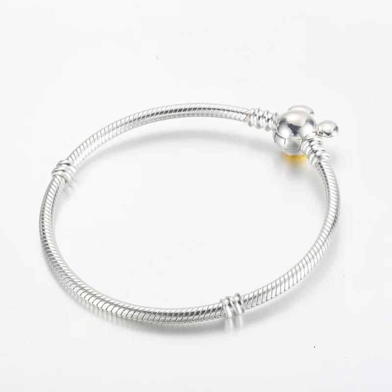 (Bild für) Pandora Disney 100. Jubiläums-Moments Schlangenkettchen-Armband - 592514C00 - Ansicht 3