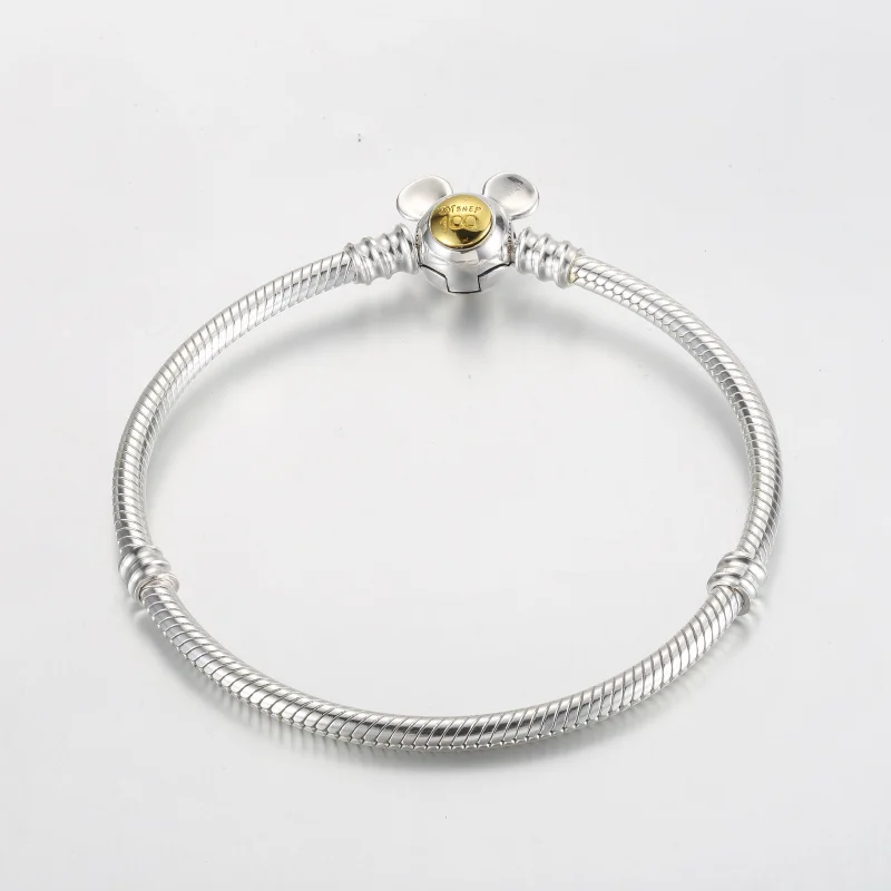 (Bild für) Pandora Disney 100. Jubiläums-Moments Schlangenkettchen-Armband - 592514C00 - Ansicht 5