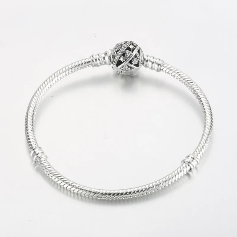 (Bild für) Pandora Disney Glöckchen Verschluss Momente Schlangenkette Armband - 592548C01 - Ansicht 3