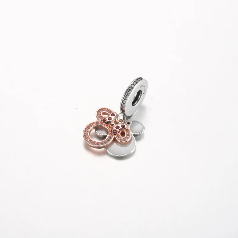 (Bild für) Pandora Disney Minnie Maus Silhouette Doppel-Anhänger - 782615C01 - Ansicht 2