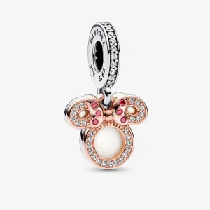 (Bild für) Pandora Disney Minnie Maus Silhouette Doppel-Anhänger - 782615C01