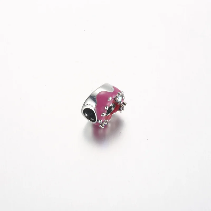 (Bild für) Pandora Donut Anhänger aus Sterling Silber - 792596C01 - Ansicht 3