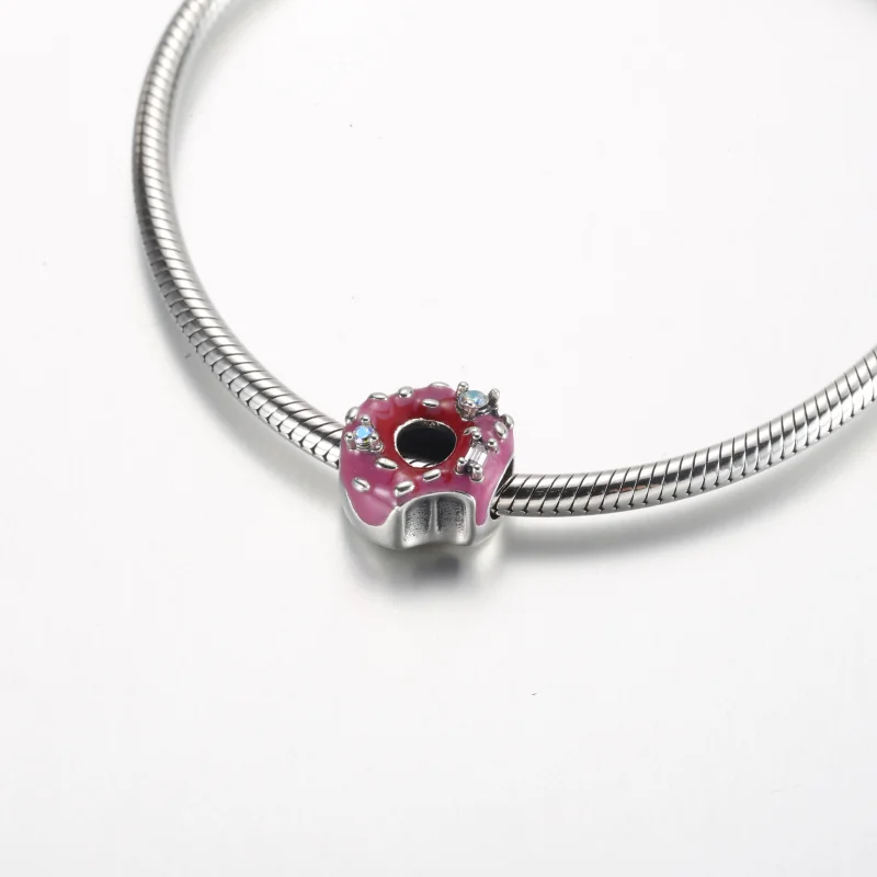 (Bild für) Pandora Donut Anhänger aus Sterling Silber - 792596C01 - Ansicht 5