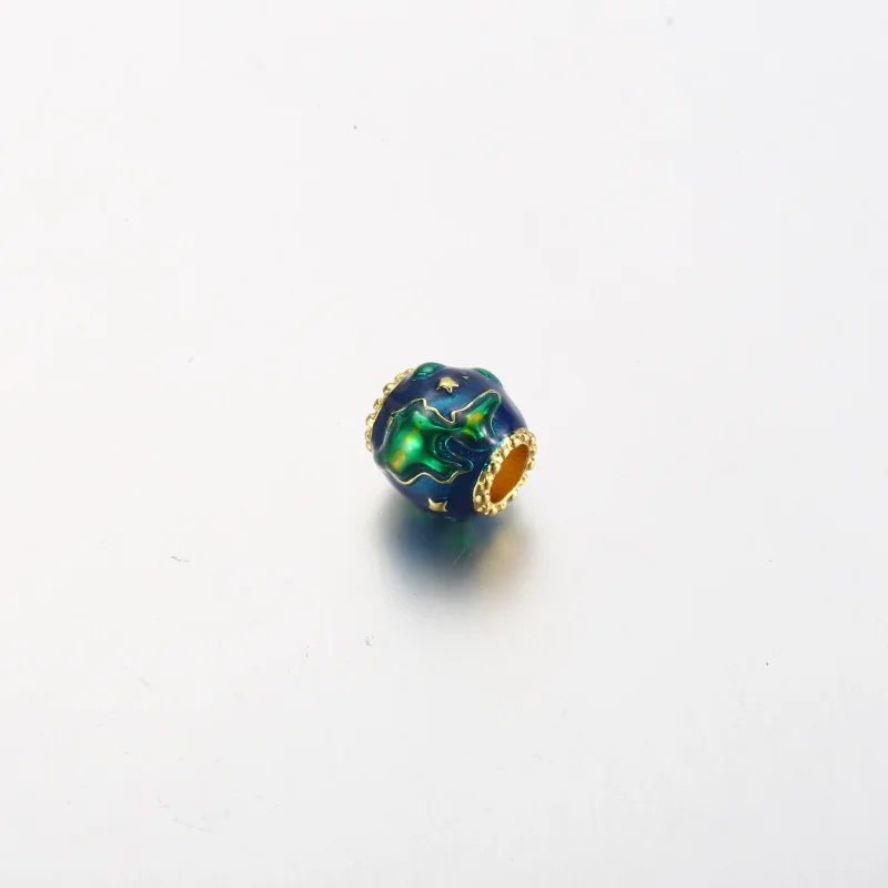 (Bild für) Pandora Earth 14k vergoldetes Charm - 762431C01 - Ansicht 3