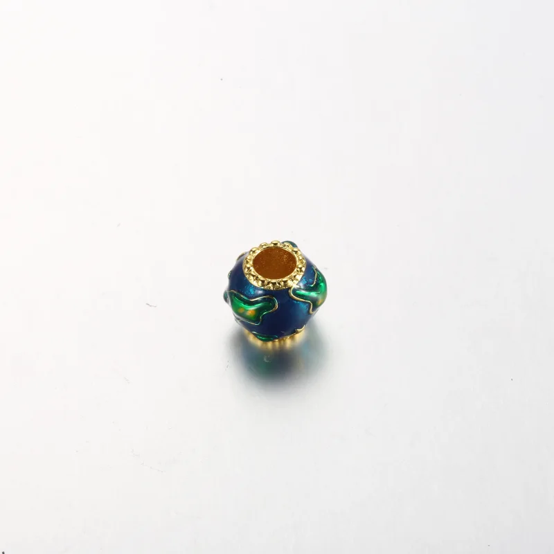 (Bild für) Pandora Earth 14k vergoldetes Charm - 762431C01 - Ansicht 4