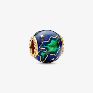 (Bild für) Pandora Earth 14k vergoldetes Charm - 762431C01