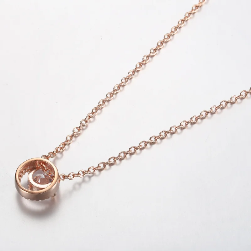 (Bild für) Pandora Funkelnder Round Halo Anhänger Collier Halskette - 361174C02-45 - Ansicht 3