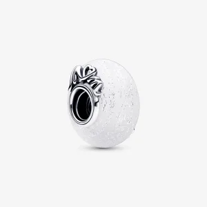 (Bild für) Pandora Glitzerndes Weißes Murano-Glas Mama & Liebe Charm - 792655C00