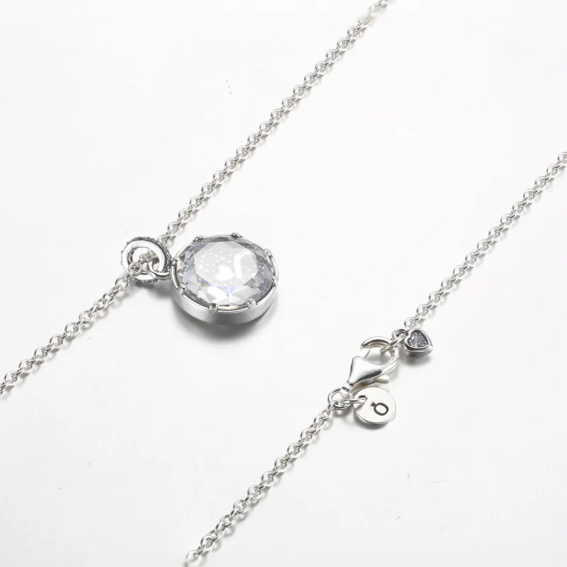 (Bild für) Pandora I love u Anhänger-Kette aus Sterlingsilber - 392599C01 - Ansicht 5