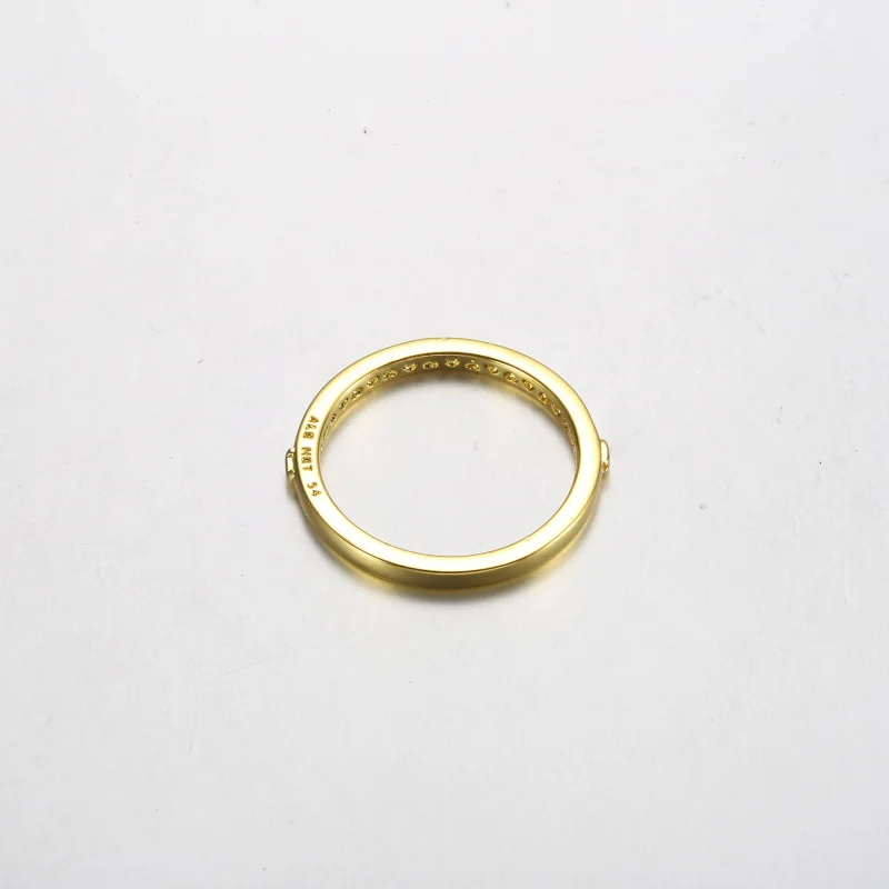 (Bild für) Pandora Love Message Ring aus 14-karätigem Gold - 162613C00 - Ansicht 3