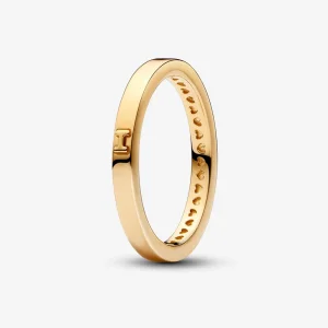 (Bild für) Pandora Love Message Ring aus 14-karätigem Gold - 162613C00