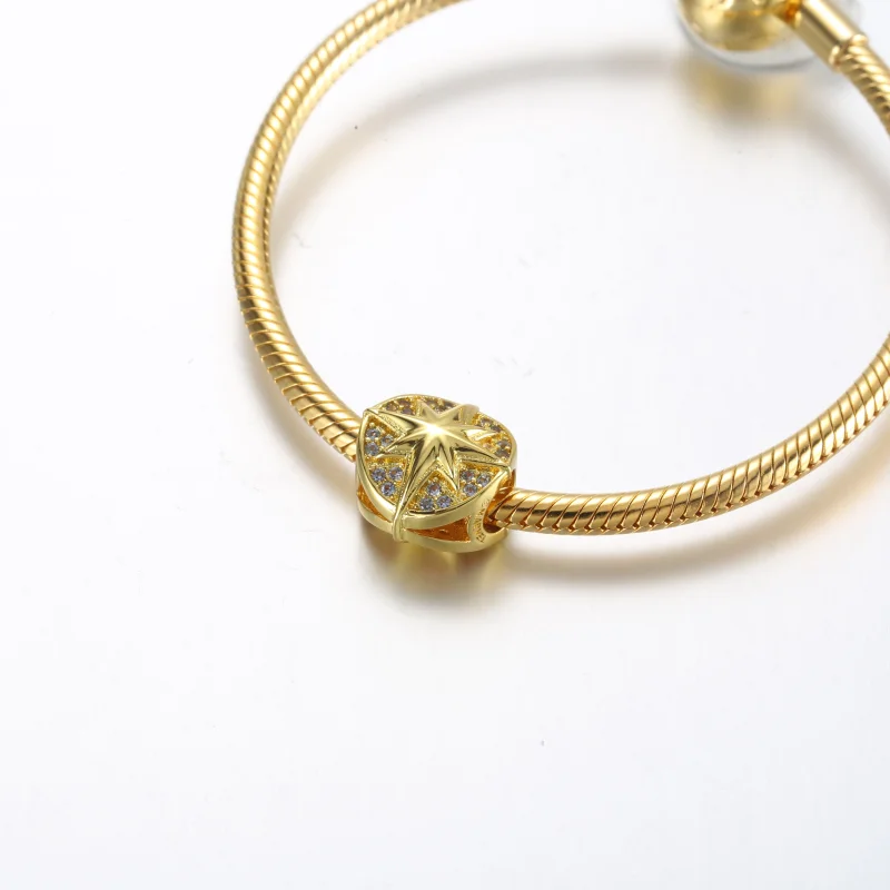 (Bild für) Pandora Marvel Captain Marvel Abzeichen-Anhänger - 762744C01 - Ansicht 5